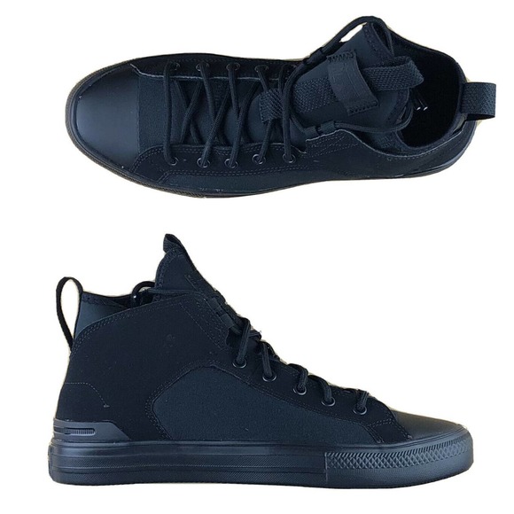 Converse Chuck Taylor All Star Ultra Mid Top Black - Picture 2 of 10